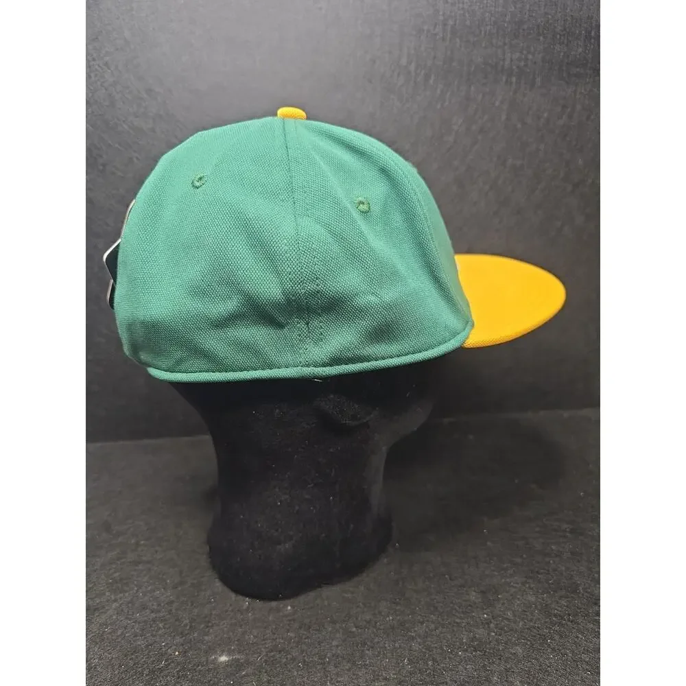 OUTDOOR CAP SPORTS Oakland A's Baseball Hat L/XL MLB Green Embroidered Cap NWT